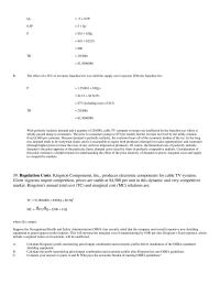 Economics Chapter 11 2 Tariffs The Manchester Shoe Corporation Importer