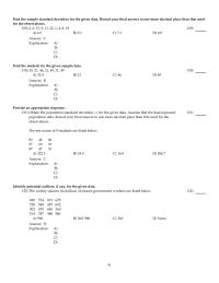 Mathematics Chapter 3 The Distribution Has Been Right Skewed And