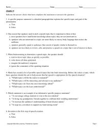 Speech Chapter 4 What The First Question Ask When Deciding