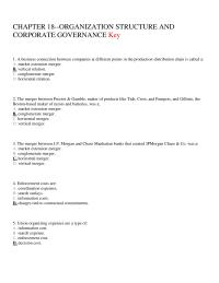 Economics Chapter 18 Business Connection Between Companies Different Points&nbsp;