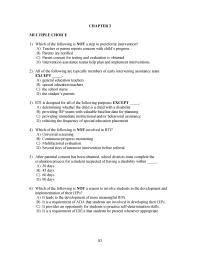 Special Education Chapter 2 Iep Team Ensure That The Meetings
