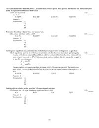 Mathematics Chapter 9 The Value Obtained For The Test Statistic