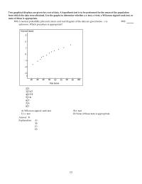 Mathematics Chapter 9 Two Graphical Displays Are Given For Set