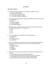 Special Education Chapter 11 Amelia Eight Years Old She Has Very