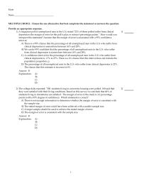 Mathematics Chapter 12 Which of the statements below is a valid interpretation