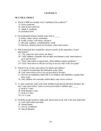 Special Education Chapter 14 Iep Objectives The Context Typical Classroom Activities