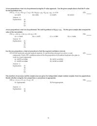 Mathematics Chapter 12 Assume That Independent Simple Random Samples Have