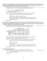Mathematics Chapter 13 do the data provide sufficient evidence to conclude