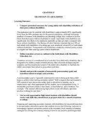 Special Education Chapter 15 Homework Identify And Provide Examples Measurable Postsecondary Goals