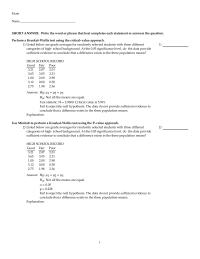 Mathematics Chapter 16 Why Does This Make Sense answer Two Population