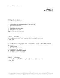 Biology & Life Sciences Chapter 5 Root System May Function Which The Following