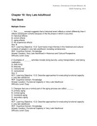 Sociology Chapter 10 Dimensions Human Behavior 6esage Publishing 2019 End
