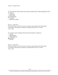Biology & Life Sciences Chapter 18 Which The Following Not Carbohydrate Food