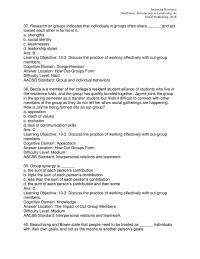 Communications Chapter 10 Demonstrate Empathy difficulty Level Medium Standard Interpersonal Relations