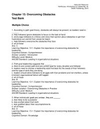 Communications Chapter 13 In expectancy theory, finding the value in work can include