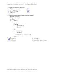 Programming Languages Chapter 3 Evaluate The Following Expressions False True