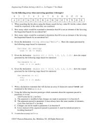 Programming Languages Chapter 7 style String Represented Array Just The
