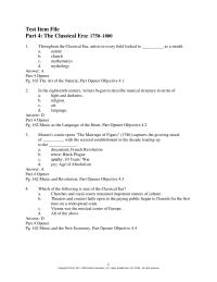 Art History Chapter 4 Master Musicians The