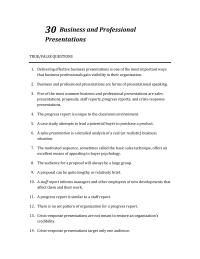 Communications Chapter 30 She Then Recommended That The University Purchase