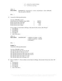 International Business Chapter 7 The Interest Rate The Us 5 Interest
