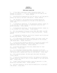 Management Chapter 7 Time Series Believed Exhibit Nonlinear Trend One