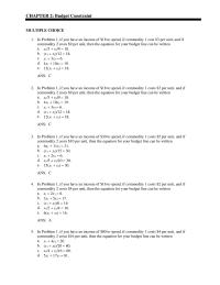 Economics Chapter 9 Martha could read 30 pages of economics and