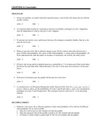 Economics Chapter 12 If someone has strictly convex preferences&nbsp;