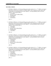 Economics Chapter 12 Sally Will Risk Neutral Her Income Less