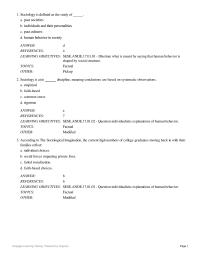 Sociology Chapter 1 Which of the following social theorists
