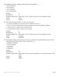 Sociology Chapter 4 Discuss The Possibilities For Resocialization Throughout The