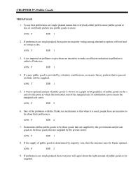 Economics Chapter 37 The Maximum Amount That They Could Pay