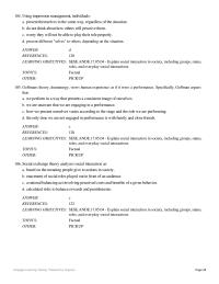 Sociology Chapter 5 The social exchange model states that our interactions