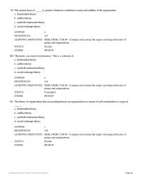 Sociology Chapter 6 Understand the sociological concept of groups