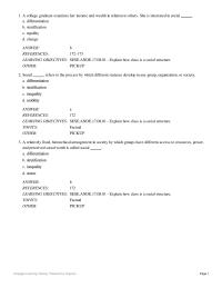 Sociology Chapter 8 Nobles Priesthood Commoners Doctors Answer References 174