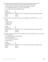 Sociology Chapter 16 Malthusian Demographic Transition Zero Population Growth Population
