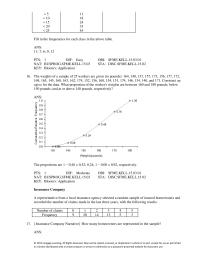 Management Chapter 3&nbsp;A pie chart is a graphical representation