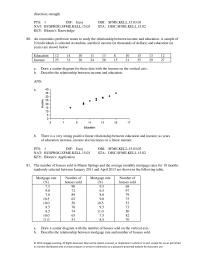 Management Chapter 3 There is a strong negative linear relationship