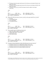 Management Chapter 4 The average score for a class of 30 students was 75