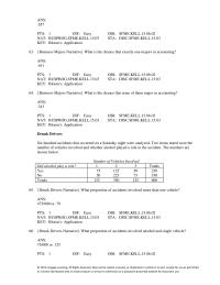 Management Chapter 6 A sample space of an experiment consists of the