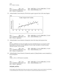Management Chapter 16 The regression line has been fitted to