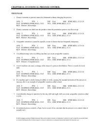 Management Chapter 21 In statistical process control, a Type II error occurs if&nbsp;