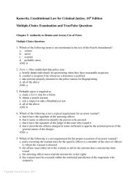 Constitutional Law Chapter 3 Police Must Always The Following Consummate Arrest