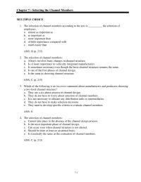 Marketing Chapter 7 Which The Following Statements About