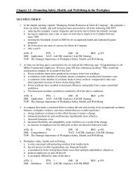 Human Resources Chapter 13 All The Above Examples Describe How Concern