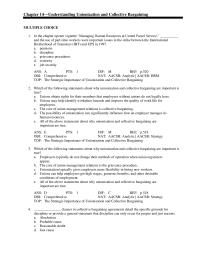 Human Resources Chapter 14 Which of the following statements about why