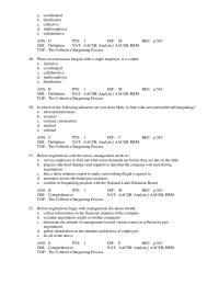 Human Resources Chapter 14 Which of the following is an example of a permissive