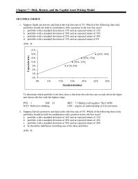 Finance Chapter 7 The stock of Alpha Company has an expected