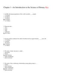 Biology & Life Sciences Chapter 1 The Human Population The World Exceeded