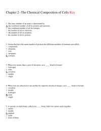 Biology & Life Sciences Chapter 2 The Mass Number Atom Determined The Combined