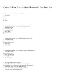 Biology & Life Sciences Chapter 5 How Many Years Does Perennial Live Less